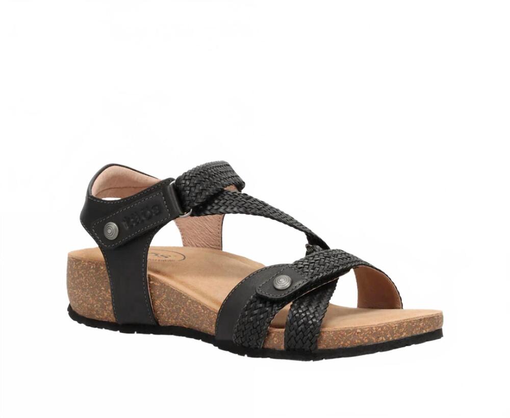 NEW TAOS women's trulie wedge sandals in black